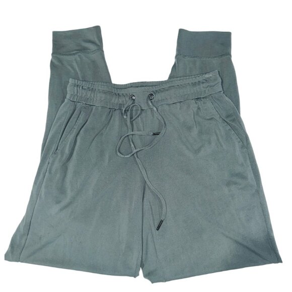 Brand New Crosby Lightweight Dark Sage Green Modal Joggers Pants - Picture 8 of 8
